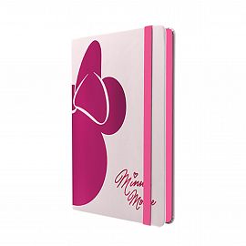 CUADERNO MOOVING NOTES MINNIE MOUSE A5  X 80 HJS RAYADO (1246131)