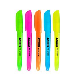 RESALTADOR EZCO FINO FLUO V/COLORES