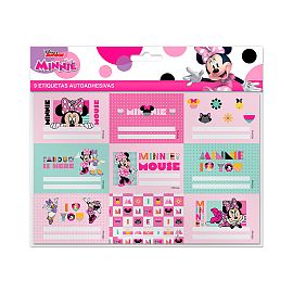 ETIQUETA ESCOLAR MULTISCOPE MINNIE (0511-00)