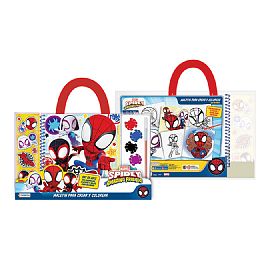 MALETIN TAPIMOVIL PARA CREAR Y COLOREAR SPIDEY Y AMIGOS (VSP13208)