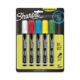 MARCADOR SHARPIE CHALK BLISTER X 5 COLORES (2175541)