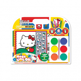 SET VERTICE MEGA COLOR ACUARELAS HELLO KITTY  (6332)