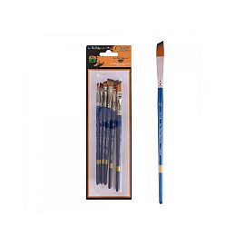 SET DE PINCELES VAN ORLEY ANGULAR TORAY 1001A X 6 U. SURTIDOS