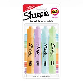 RESALTADOR SHARPIE ACCENT TANK PASTEL BLISTER  X 4 COLORES (2165242)