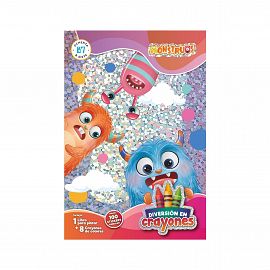 SET 87 DIVERSION EN CRAYONES MONSTRUOS (3692)