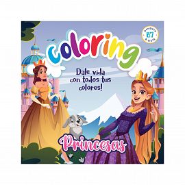 LIBRO P/PINTAR 87 COLORING PRINCESAS (3777)