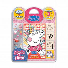 SET VERTICE DISEÑA Y PINTA PEPPA PIG (5996)