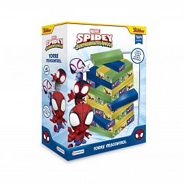 JUEGO INFANTIL TAPIMOVIL TORRE DESCONTROL JENGA SPIDEY Y AMIGOS (VSP03322)