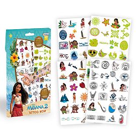TATTOO WOW TAPIMOVIL 4 PLANCHAS SURTIDAS MOANA 2 (DMO08001)