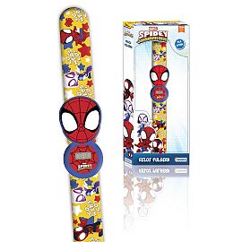 RELOJ PULSERA TAPIMOVIL DIGITAL PERSONAJE 3D SPIDEY (VSP03308)