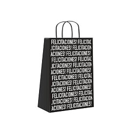 BOLSA P/REGALO BRP. FELICITACIONES 