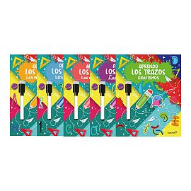 LIBRO INFANTIL ED. BETINA APRENDO LOS TRAZOS V/MODELOS