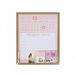 PIZARRA PLANNER IBI CRAFT MAGNETICA DE 40 X 50 CM. CON ACCESORIOS (685032)