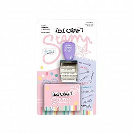 SELLO ROTATIVO IBI CRAFT + ALMOHADILLA TEACHER ESPAÑOL 12 EN 1 (841603)