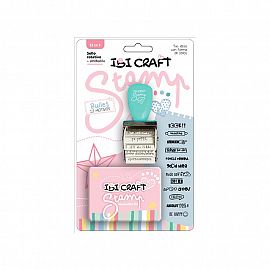 SELLO ROTATIVO IBI CRAFT + ALMOHADILLA TEACHER INGLES 12 EN 1 (841604)