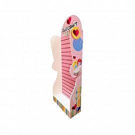 EXHIBIDOR IBI CRAFT CHICO 0,8 X 2,0 X 0,3 MTS + 20 PEROQUES (999987) VACIO