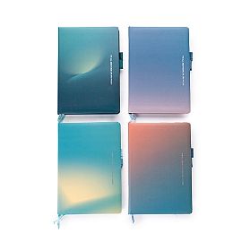 LIBRETA MULTIPAPER ACOLCHADA AURORA BOREAL 10 X 16 CM X 80 HJS. (25-363)
