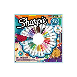 MARCADOR SHARPIE HOLYDAY RULETA X 30 COLORES (2205180)