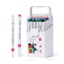 MARCADOR DELI ACRILICO FINENOLO BOX X 36 U. PTA. FINA REDONDA (HM118-36)