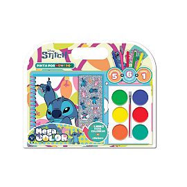 SET VERTICE MEGA COLOR ACUARELAS STITCH  (6330)