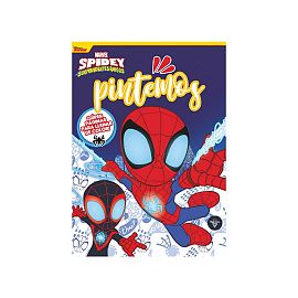 LIBRO P/PINTAR VERTICE PINTEMOS SPIDEY Y AMIGOS (6170)