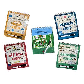 LIBRO DIDACTICO BARCO DE PAPEL JUEGO Y APRENDO OFF LINE