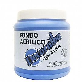 FONDO ACRILICO DECORALBA X 200 ML. V/COLORES