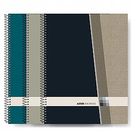 CUADERNO ARTE ESCOCES 29/7 X 80 HJS.  RAYADO