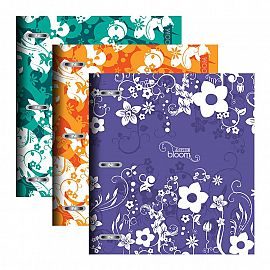 CARPETA ARTE BLOOM A4 C/REPUESTO X 120 HJS.  RAYADO