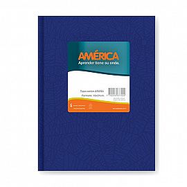 CUADERNO AMERICA ARAÑA T.D. X 82 HJS.RAYADO V/COLORES