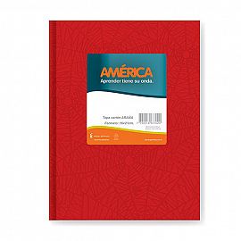 CUADERNO AMERICA ARAÑA T.D. X 42 HJS.RAYADO V/COLORES