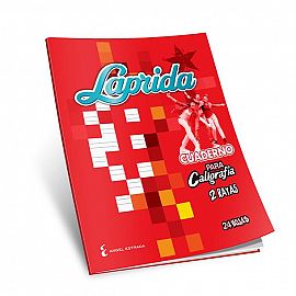 CUADERNO LAPRIDA  P/CALIGRAFIA DOBLE RAYA X 24 HJS.