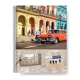 CUADERNO MIS APUNTES TRAVEL 29/7 X 150 HJS.  RAYADO (920201)