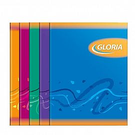 CUADERNO GLORIA T. FLEX. X 84 HJS. RAYADO