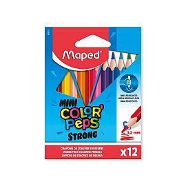 LAPICES DE COLORES MAPED COLOR PEPS  X 12 CORTOS STRONG (862812)