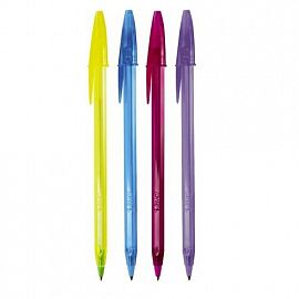 BOLIGRAFO BIC CRISTAL FASHION SHIMMER 1.2  MM  V/COLORES